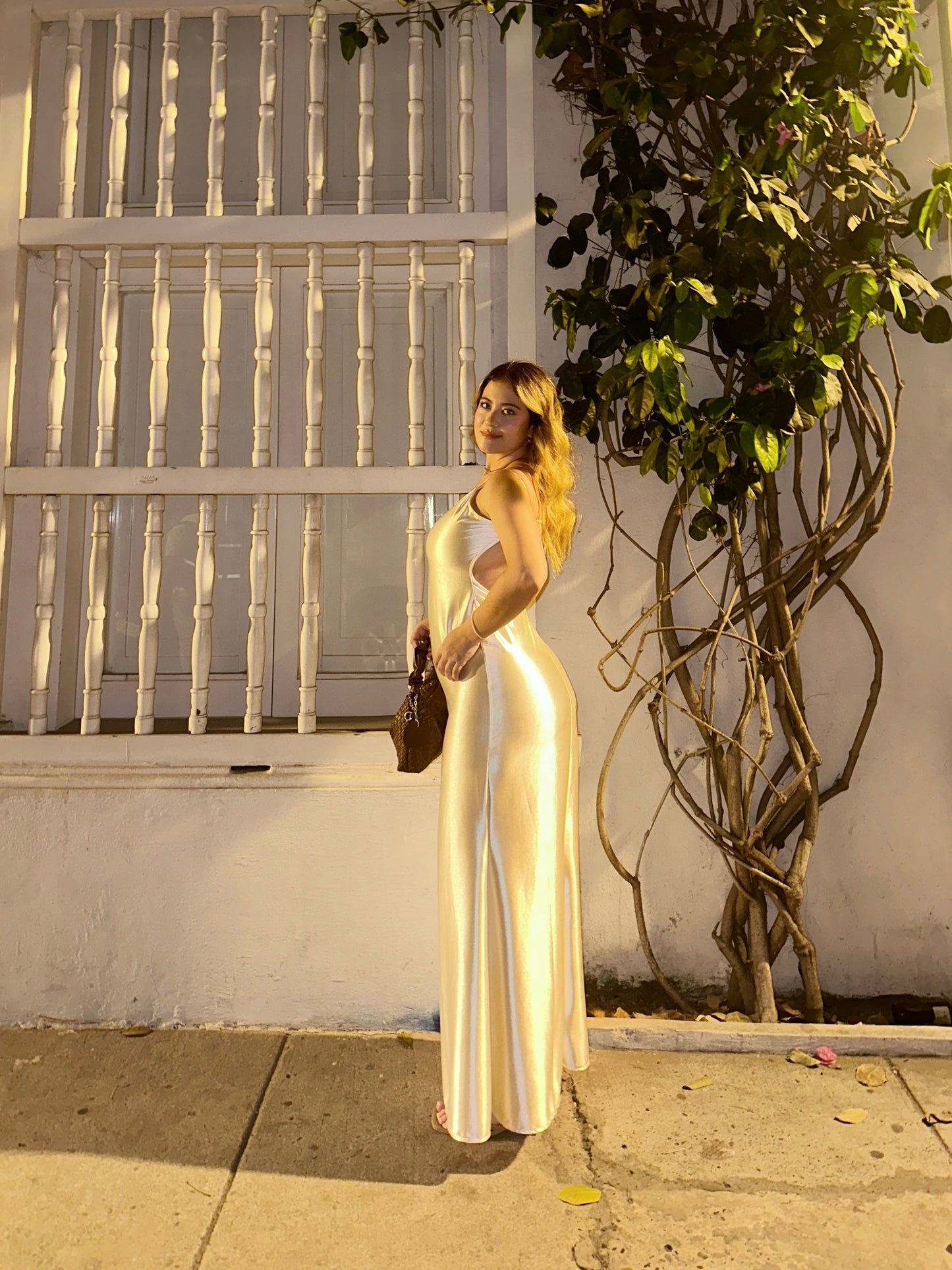 CLARABELLA MIDI DRESS